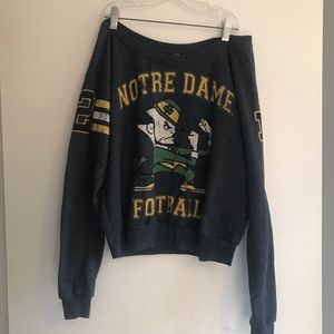 Off the shoulder ND sweater